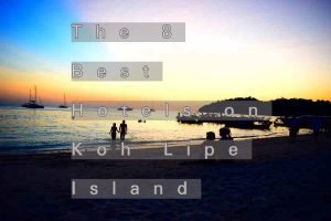 A sunset on Koh Lipe island