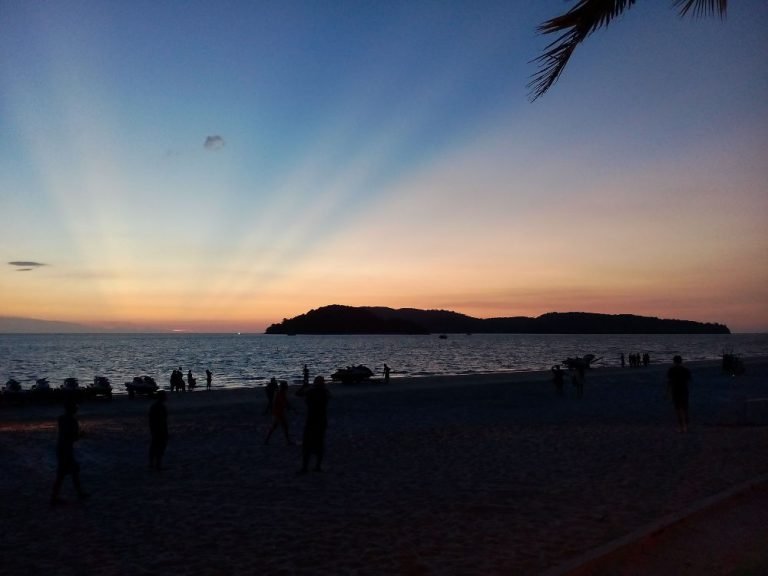Sunset at Pantai Cenang Langkawi