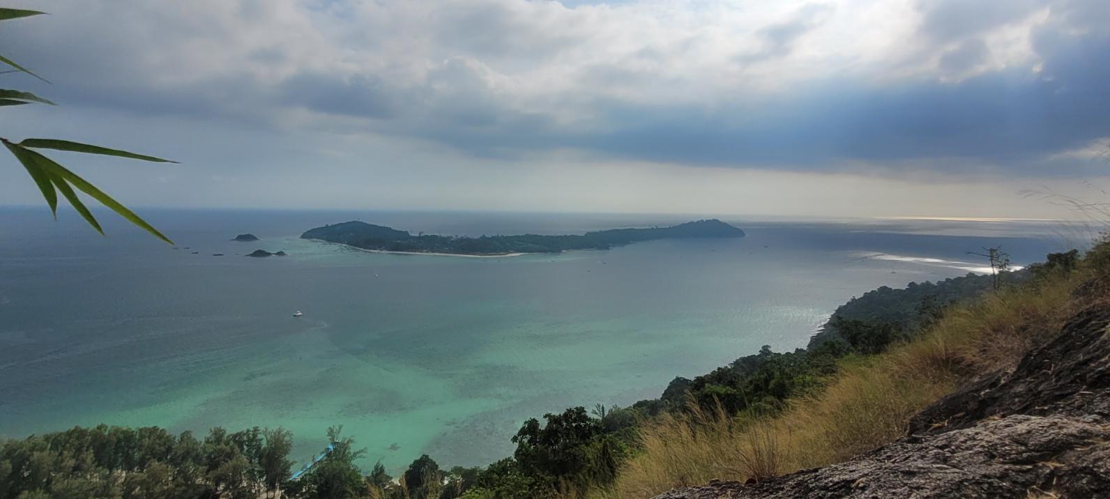The view from Viewpoint 2 Koh Adang