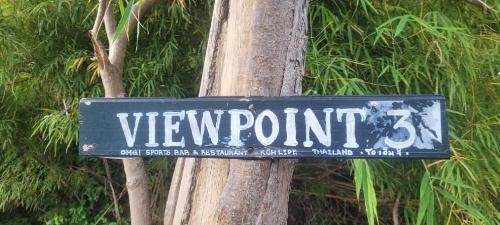 The breath-taking view from Koh Adang Viewpoint three overlooking Koh Lipe.